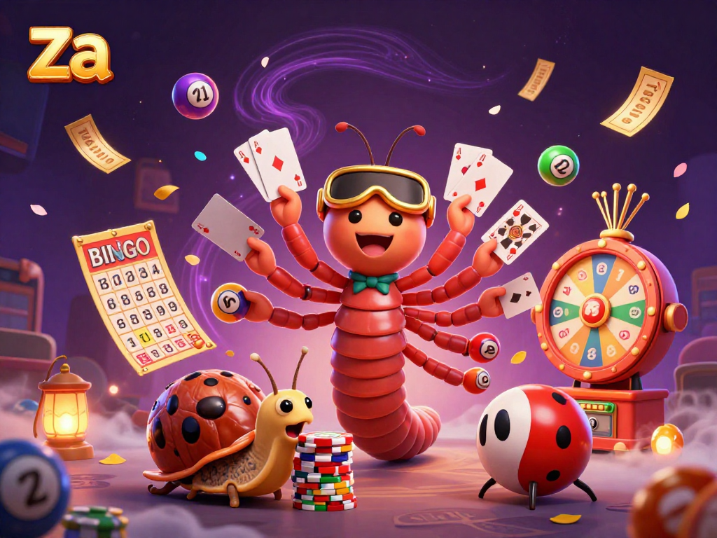 Engage with the za online casino experience through lively characters and dynamic lottery elements.